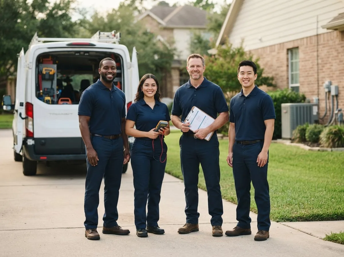 Certified HVAC technician near Flatwoods, LA